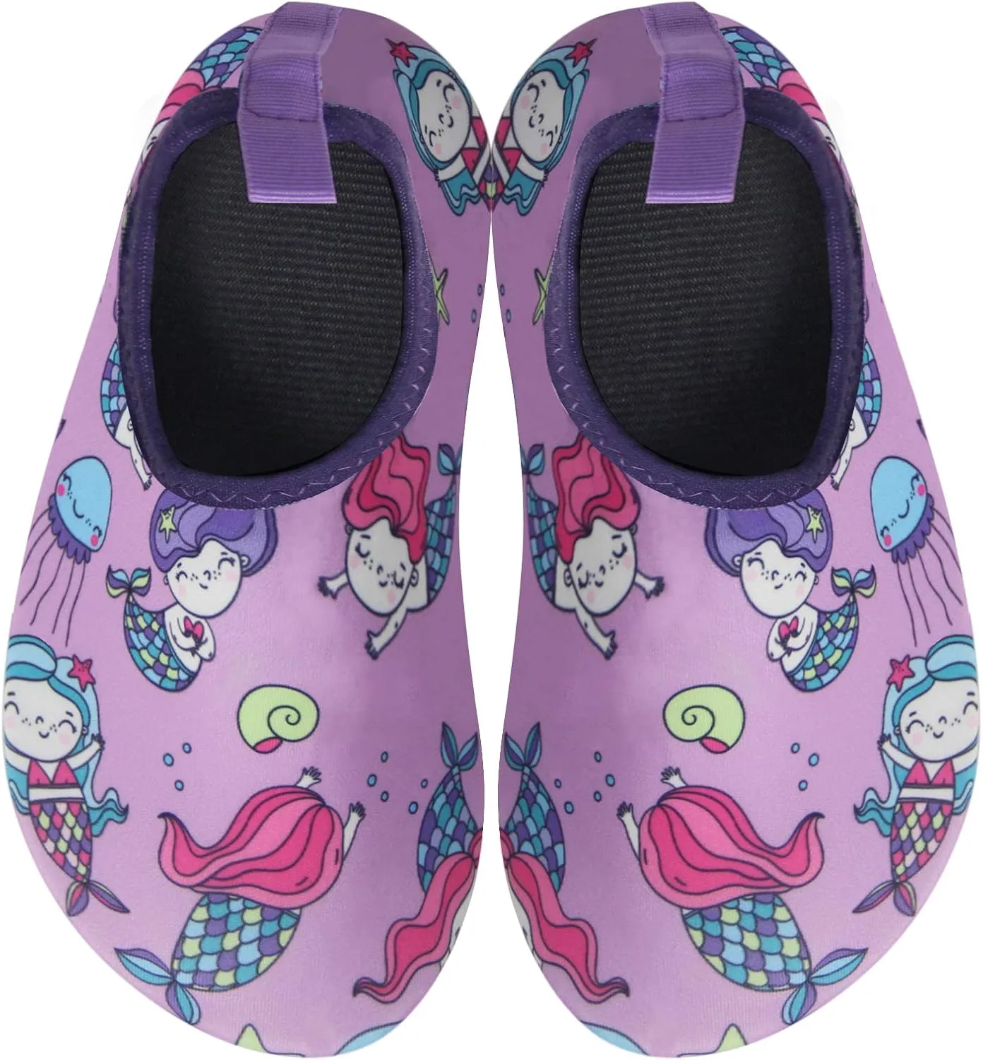 BomKinta Kids Water Shoes Boys Girls Barefoot Quick Dry Non-Slip Aqua Socks for Beach Swimming Pool