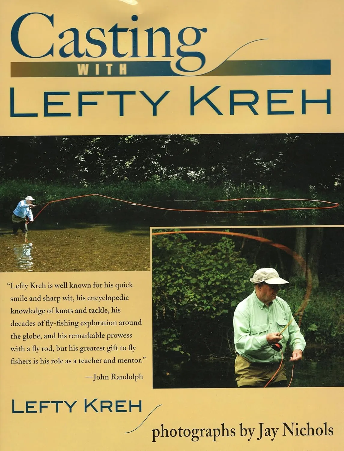 Casting with Lefty Kreh Hardcover  Illustrated, July 1, 2008